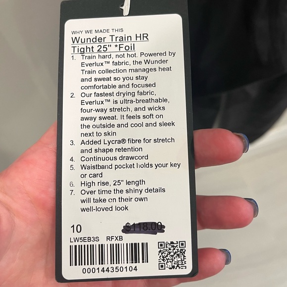 Lululemon Legging NWT - Picture 7 of 7